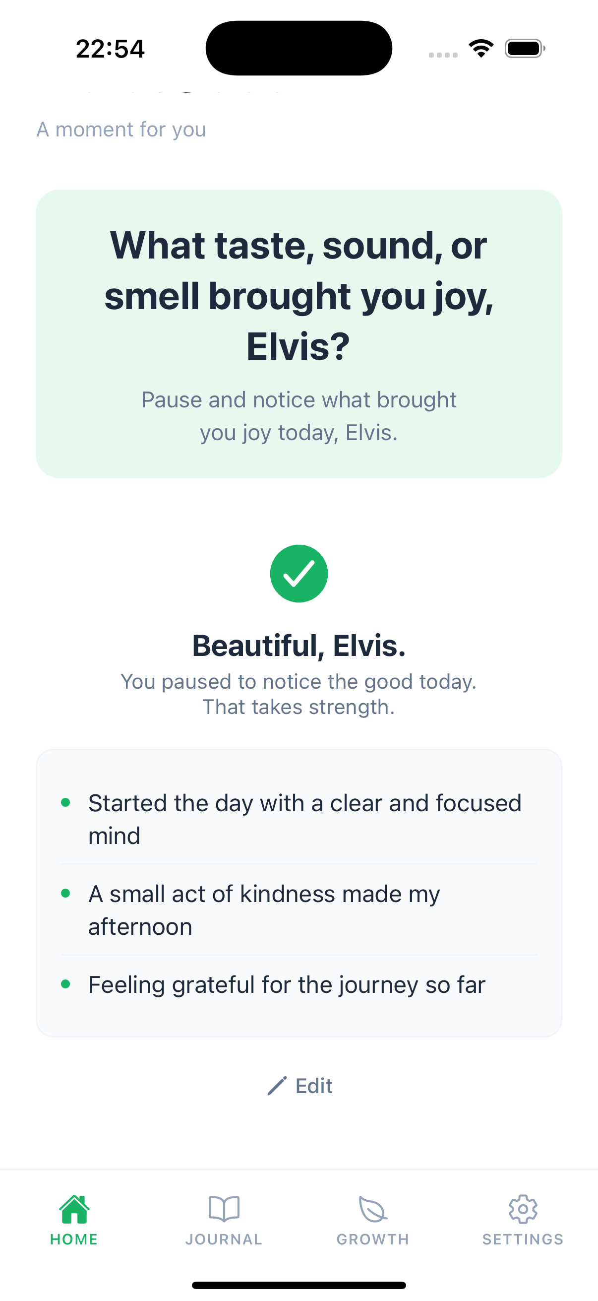 QuietGood — today's reflection